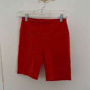 Lou & Grey Bright Orange Bike Shorts